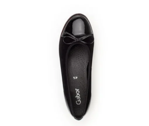 Sportieve ballerina zwart