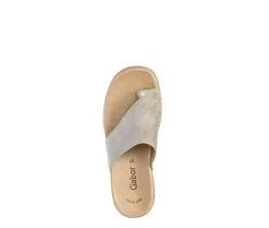 Teenslipper beige