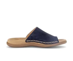 Teenslipper blauw