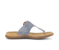 Teenslipper blauw