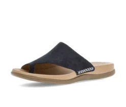Teenslipper blauw