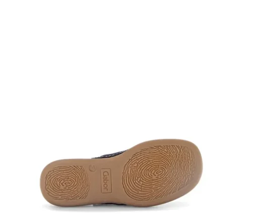 Teenslipper blauw