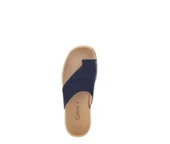 Teenslipper blauw