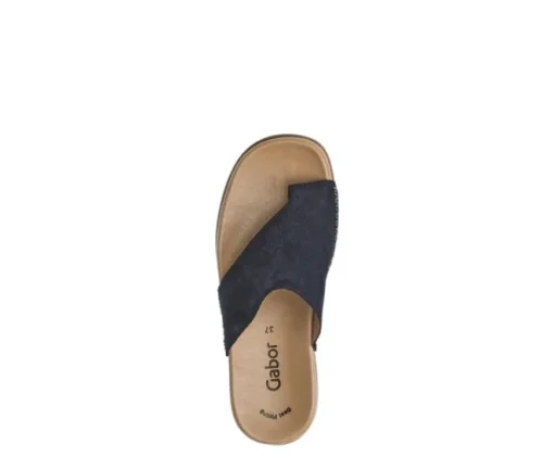 Teenslipper blauw