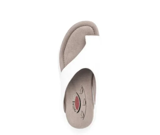 Teenslipper wit
