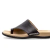 Teenslipper zwart