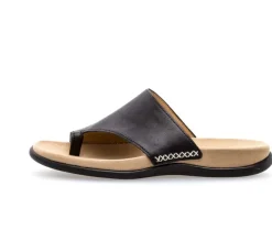 Teenslipper zwart