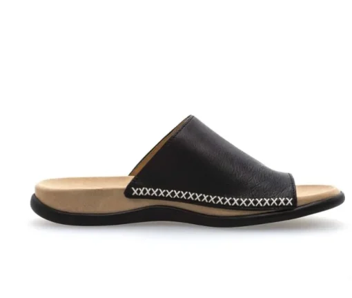 Teenslipper zwart