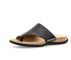 Teenslipper zwart
