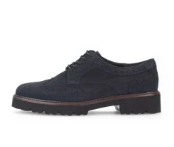 Veterschoen blauw
