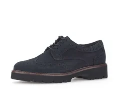 Veterschoen blauw