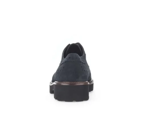 Veterschoen blauw