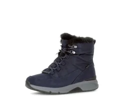 Winter enkellaarsje blauw